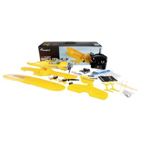 Amewi Motorflugzeug AMXflight Beech D17s Gelb 3D 6G RTF (24144)