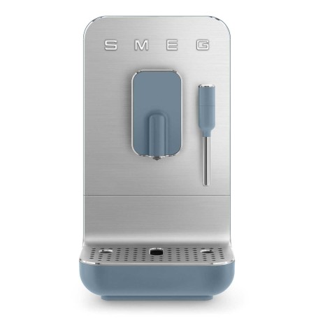 SMEG BCC12SBMEU Macchina da caffè, linea di design Collezione, Storm Blue, LxPxA: circa 18x44x34 cm