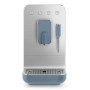 SMEG BCC12SBMEU Macchina da caffè, linea di design Collezione, Storm Blue, LxPxA: circa 18x44x34 cm