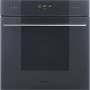 SMEG SO6102TGF Forno a vapore, linea di design Linea, Grigio Nettuno, touch control, nicchia 60 x 60 cm