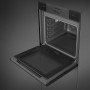 SMEG SO6102TB3 Forno a vapore, linea di design Linea, nero, touch control, nicchia 60 x 60 cm