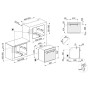 SMEG SFP67C1TPOF - Forno , linea design Cortina, antracite, manopole di comando, nicchia 60 x 60 cm