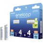 Akku eneloop 4+4 Kombi 1,2V, 4x Micro AAA + 4x Mignon AA (8 Stck) (BK-KJMCDE44E)