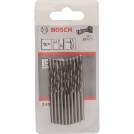 Fhrungsspitzen-Schneidbit  3,2mm, fr Frser Rotocut (10 Stck, fr Frser GCU 18V-30 Professional) (2608620201)