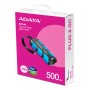 ADATA SC740 500 GB USB tipo-C 3.2 Gen 2 (3.1 Gen 2) Nero, Blu (SC740-500G-CBU)
