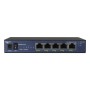 ALLNET Switch unmanaged Layer2 5 Port â¢ 5x 2.5GbE â¢ PoE Budget 55W â¢ 5x PoE at â¢ Lüfterlos â¢ ALL-SG8005P-2.5G (A