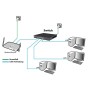 ALLNET Switch unmanaged Layer2 5 Port â¢ 5x 2.5GbE â¢ PoE Budget 55W â¢ 5x PoE at â¢ Lüfterlos â¢ ALL-SG8005P-2.5G (A