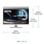 BenQ EX271UZ Monitor PC 67,3 cm (26.5") 3840 x 2160 Pixel 4K Ultra HD OLED Nero, Bianco (9H.LP2LA.TBE)