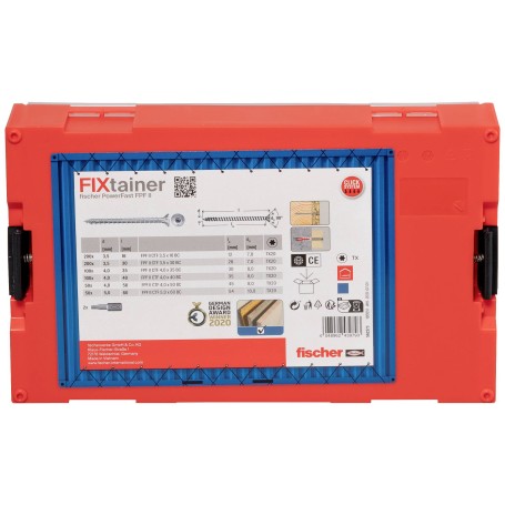 FixTainer PowerFast II Senkkopf VG TX (702 Teile, Vollgewinde, verzinkt) (562273)