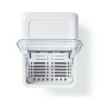 Nedis KAIC100FWT macchina per cubetti di ghiaccio Macchina per la produzione di cubetti di ghiaccio integrata/indipendente 12 kg