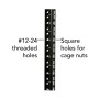 Tripp Lite SRW9UG rack 9U Da parete Nero