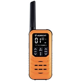 Albrecht 2er Kofferset Tectalk Float 2,wasserges. PMR+Ladegeräte+Karabinerhaken (29664)