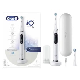 Oral-B iO Series 9N, Elektrische Zahnbrste (wei, White Alabaster) (9N White Alabaster J)