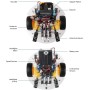Joy-it Roboter Micro:Bit JoyCar Fertiggerät MB-Joy-Car-set4 (MB-Joy-Car-set4)