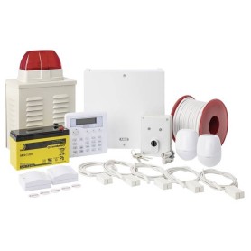 ABUS AZAA10200 Terxon SX Alarmanlagen-Sets Alarmzonen 8x Drahtgebunden, 1x Sabotagezone (AZAA10200)
