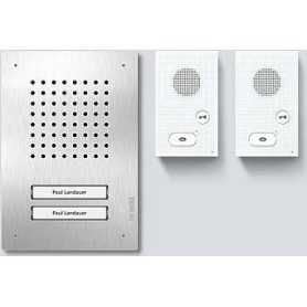 Siedle SET CLAB 850-2 E/W Audio-Set Siedle Classic Edelstahl/Weiß (210010046-00)