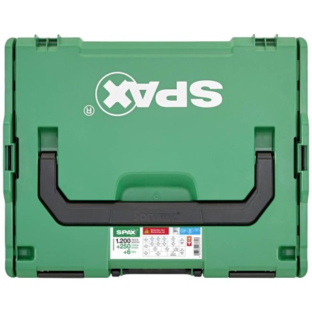 SPAX Mehrzweckschrauben-Sortiment L-BOXX Elektriker groß 5000009160319 (5000009160319)