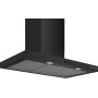 Bosch DWB93BC60 - Cappa aspirante a parete Serie 2, nero opaco, aria di ricircolo/scarico, 90 cm