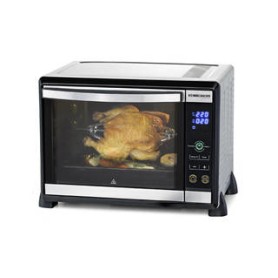 Rommelsbacher BGE 1580/E fornetto con tostapane 30 L 1580 W Nero, Acciaio inossidabile Grill (BGE 1580/E)