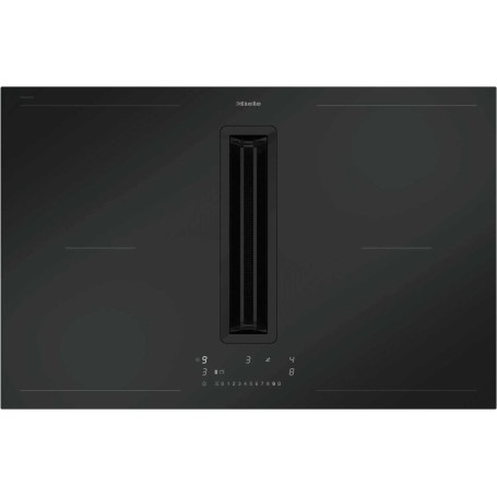 Miele KMDA 7876-1 FL MattFinish - Piano cottura a induzione con cappa aspirante integrata, 80 cm (KMDA7876-1FL) KMDA 7876 FL-1
