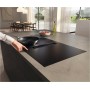 Miele KMDA 7876-1 FL MattFinish - Piano cottura a induzione con cappa aspirante integrata, 80 cm (KMDA7876-1FL) KMDA 7876 FL-1
