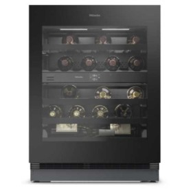 Miele KWTUS 7096 E Obsidian Black - Cantinetta vino da incasso, nicchia 60 x 82 cm (KWTUS7096EOBSW)