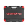 red Steckschlssel-Satz 1/4" + 1/2", 232-teilig (rot/schwarz, mit 2 Umschalt-Knarren) (R46003232)