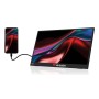 Verbatim Portable 15.6" FHD Touch Monitor LIGHT Monitor portatile Nero 39,6 cm (15.6") LCD 1920 x 1080 Pixel (32402)