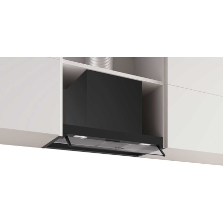 Bosch DBB65CC60 - Cappa da incasso Serie 4, Nero opaco, Aria di ricircolo/scarico, 60 cm