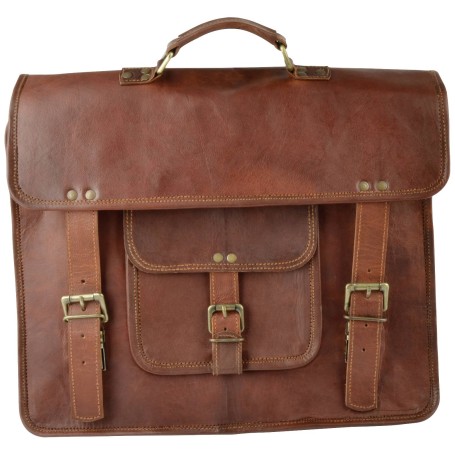 Mannesmann MAN 29048 - Werkezeugtasche Leder 24-teilig (M29048)