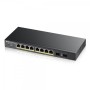Zyxel GS1900-8HP v3 PoE Gestito L2 Gigabit Ethernet (10/100/1000) Supporto Power over Ethernet (PoE) Nero (GS1900-8HP-EU0103F)