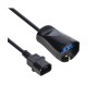 VULTECH CAVO ADATTATORE DI ALIMENTAZIONE IEC14 MASCIO A PRESA BIPASSO/SCHUKO (MU-UPS02)