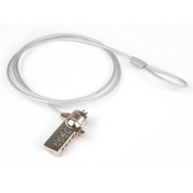 Hamlet Notebook Lock cavo di sicurezza per pc e notebook con lucchetto e combinazione di 120m in acciaio (XNBLOCK12N)