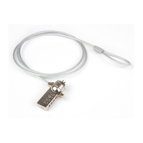 Hamlet Notebook Lock cavo di sicurezza per pc e notebook con lucchetto e combinazione di 120m in acciaio (XNBLOCK12N)