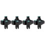 Wolfcraft 6871000 Spann- und Maschinentisch MASTER 750 ERGO 13.2 kg Schwarz, Silber (6871000)
