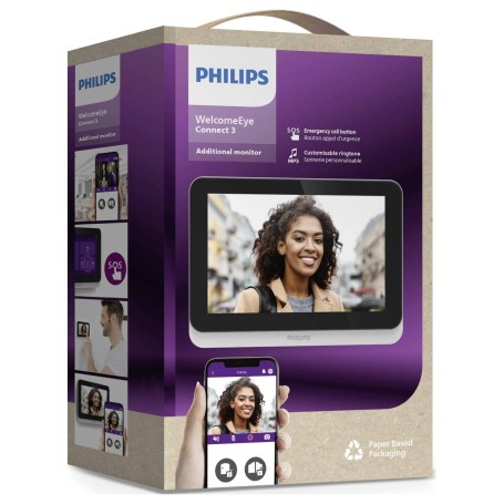 Philips Türsprechanlagen-Zubehör Zusatz-Monitor (531048)