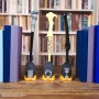 Wizarding World Harry Potter - Authentischer Ron Weasley Zauberstab (mit Hogwarts-Halterung) (6071563)