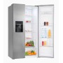 Exquisit SBS520-CF-040E Frigorifero side by side, larghezza 91 cm, 513 L, NoFrost, produttore di ghiaccio, attacco acqua fisso