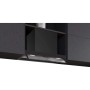 Siemens PowerLine LJ65BCSET - iQ300 Cappa aspirante di design integrata, nero opaco, incluso kit di ricircolo, 60 cm