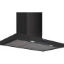 Siemens PowerLine LC95BCC60 - Cappa aspirante a parete iQ300, nero opaco, aria di ricircolo/scarico, 90 cm