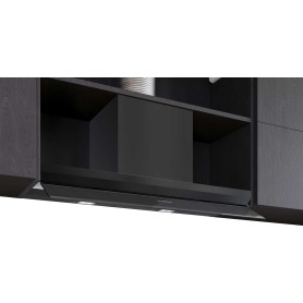 Siemens LJ97BDP60 - iQ500 Cappa aspirante di design integrata, nero opaco, aria di ricircolo/scarico, 90 cm