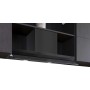 Siemens LJ97BDP60 - iQ500 Cappa aspirante di design integrata, nero opaco, aria di ricircolo/scarico, 90 cm
