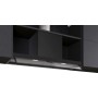 Siemens LJ95BCC60 - iQ300 Cappa aspirante di design integrata, nero opaco, aria di ricircolo/scarico, 90 cm