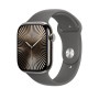 Apple Cinturino Sport grigio pietra (46 mm) - M/L (MXLY3ZM/A)