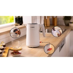 Bosch TWK2M161 bollitore elettrico 1,7 L 2400 W Bianco