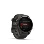 Garmin fenix 8 3,3 cm (1.3") AMOLED 43 mm Digitale 416 x 416 Pixel Touch screen Nero Wi-Fi GPS (satellitare) (010-02903-21)