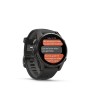 Garmin fenix 8 3,3 cm (1.3") AMOLED 43 mm Digitale 416 x 416 Pixel Touch screen Nero Wi-Fi GPS (satellitare) (010-02903-21)