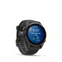 Garmin fenix 8 3,3 cm (1.3") AMOLED 43 mm Digitale 416 x 416 Pixel Touch screen Nero Wi-Fi GPS (satellitare) (010-02903-21)