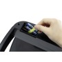 Durable TOUCH 21L Rettangolare Acciaio inox Nero, Argento (342223)