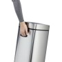 Durable TOUCH 21L Rettangolare Acciaio inox Nero, Argento (342223)